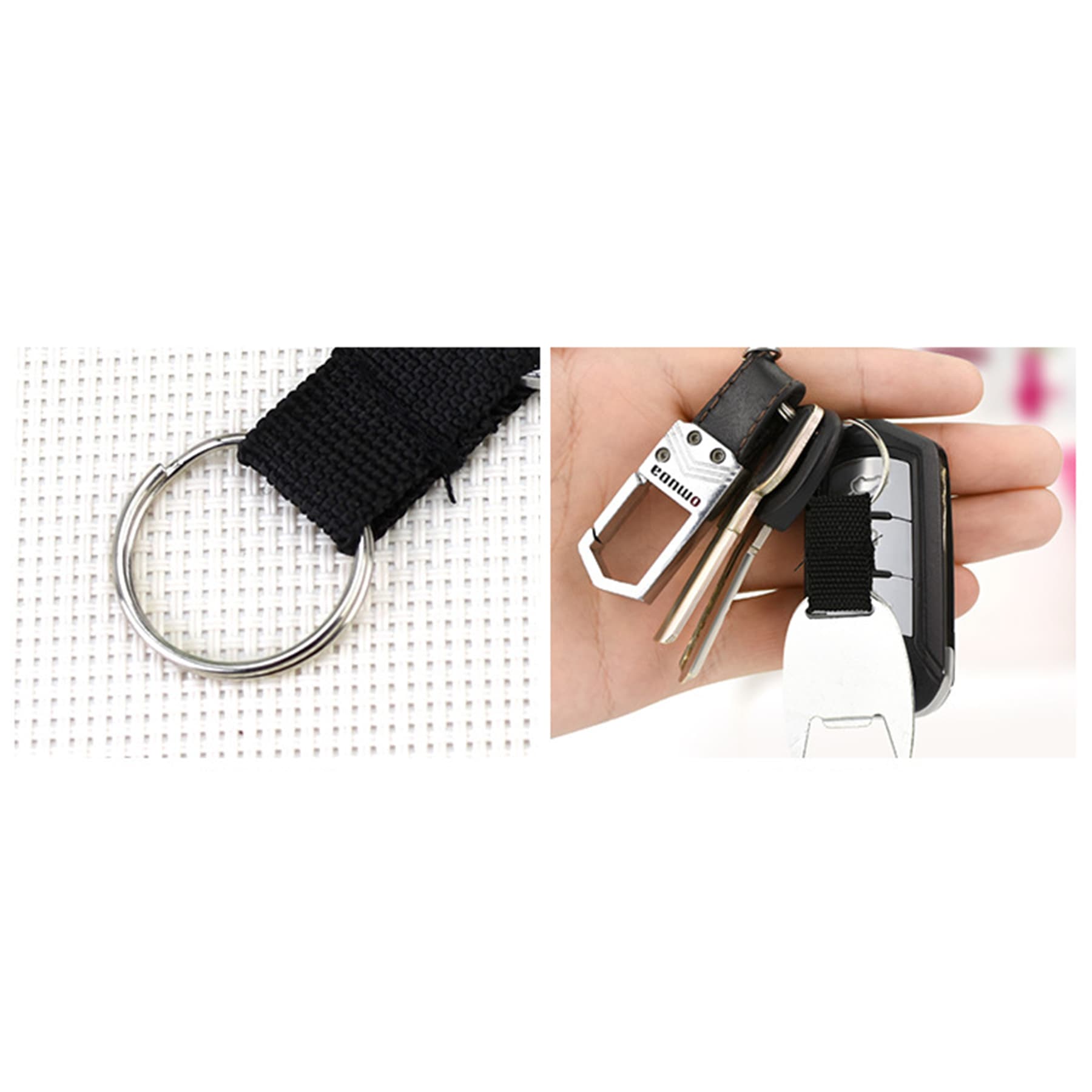 Oval-Shaped Bottle Opener W/Keyring