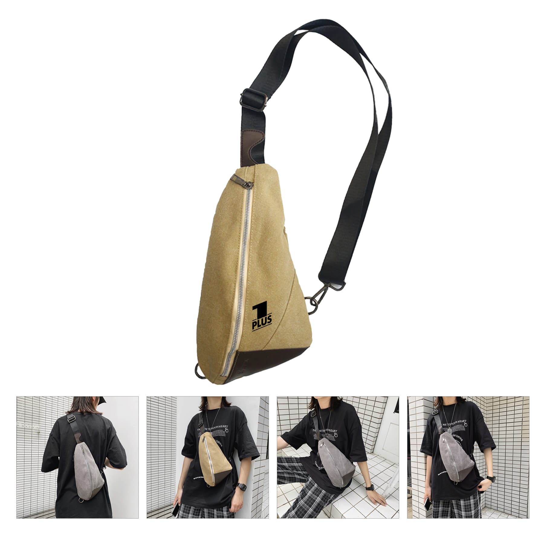Canvas Sling Bag