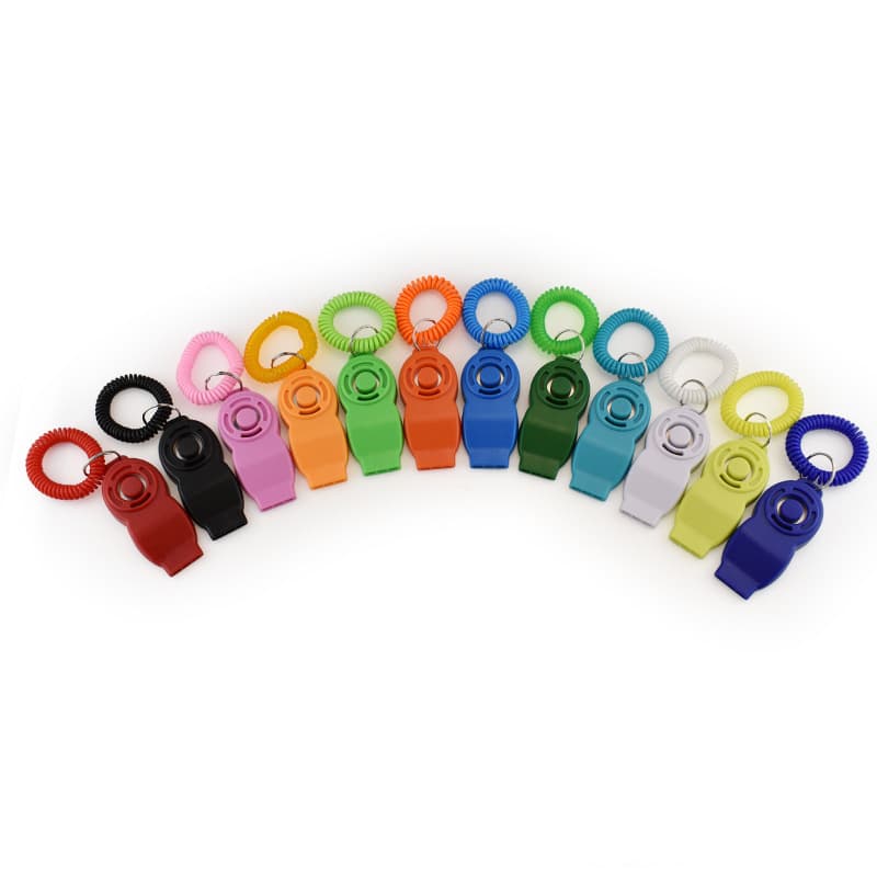 High Quality 2-in-1 Pet Training Clicker And Whistle