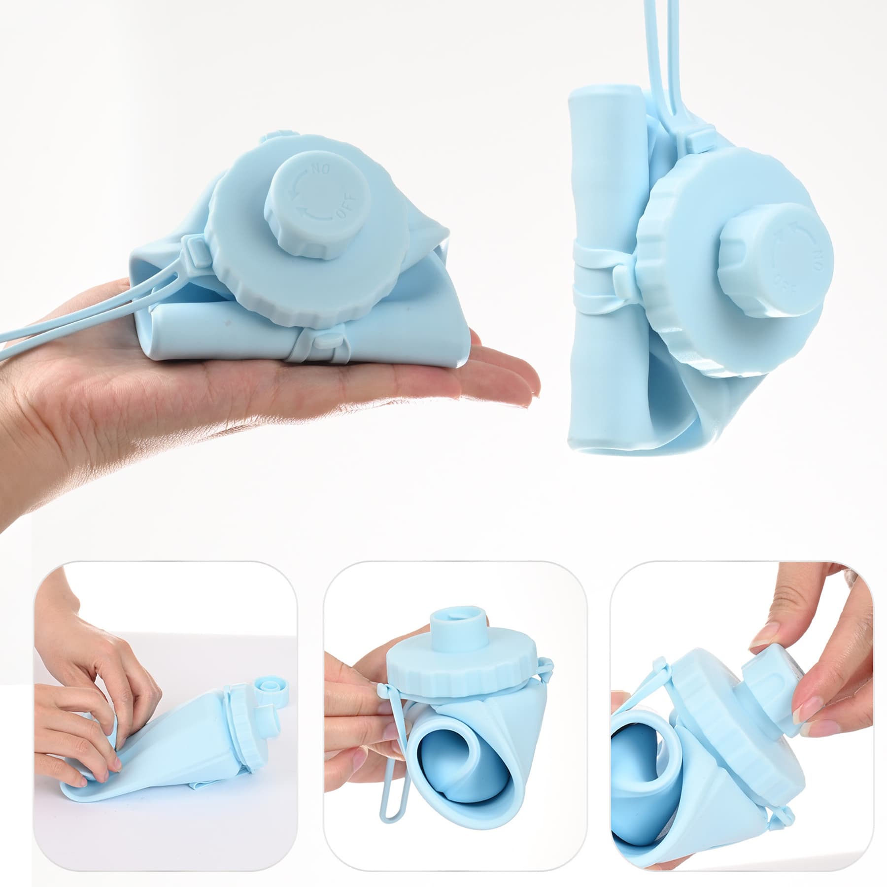 Silicone Collapsible Sports Bottle