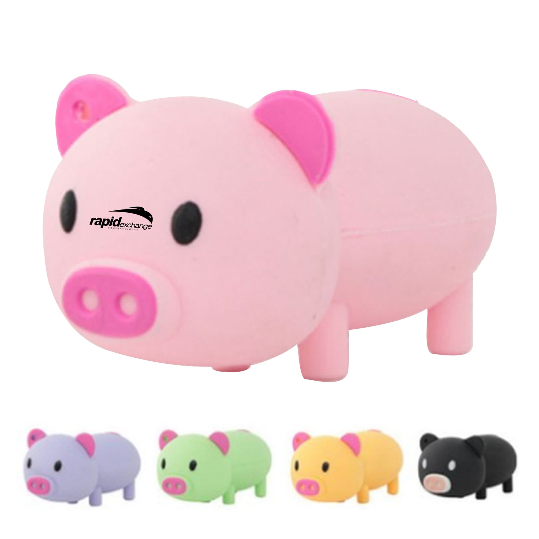 4GB Pig USB With Logo