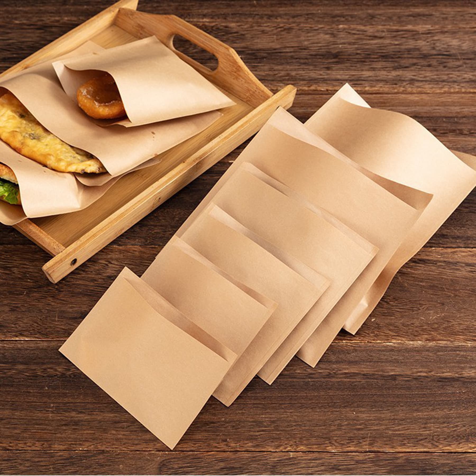 6x6 eco-friendly food packaging bag