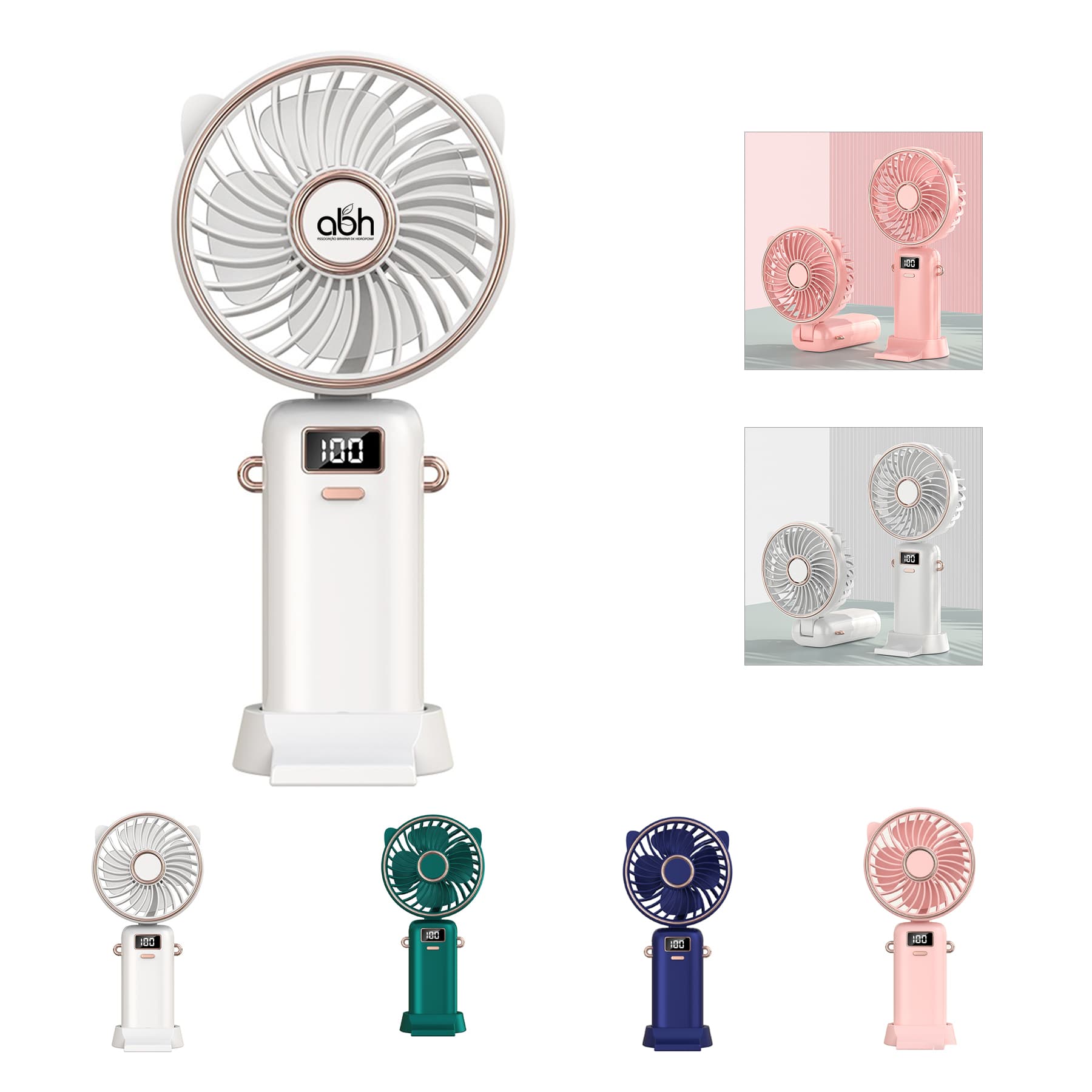 Portable Rechargeable Handheld Fan