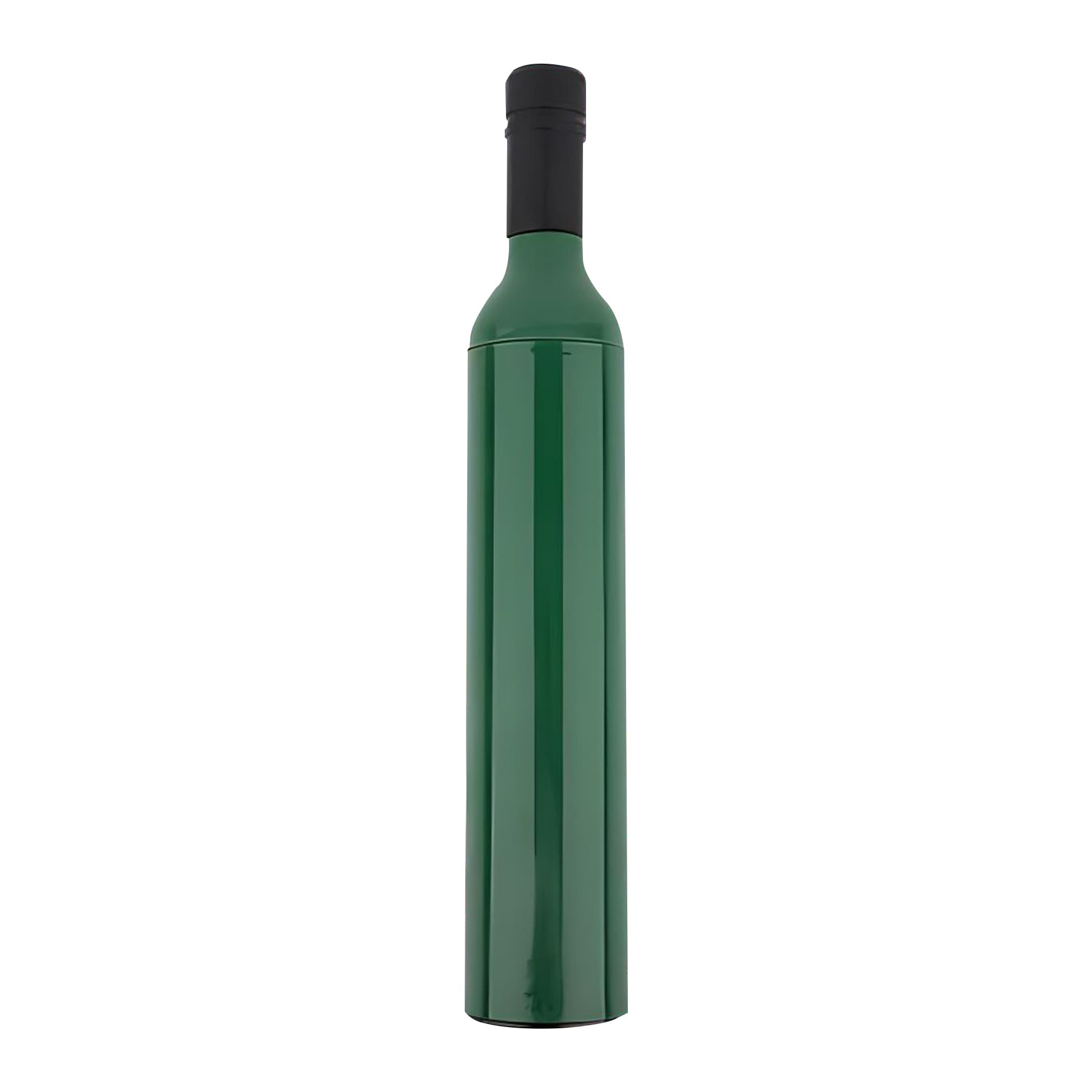 Wine Bottle Folding Sun & Rain Umbrella