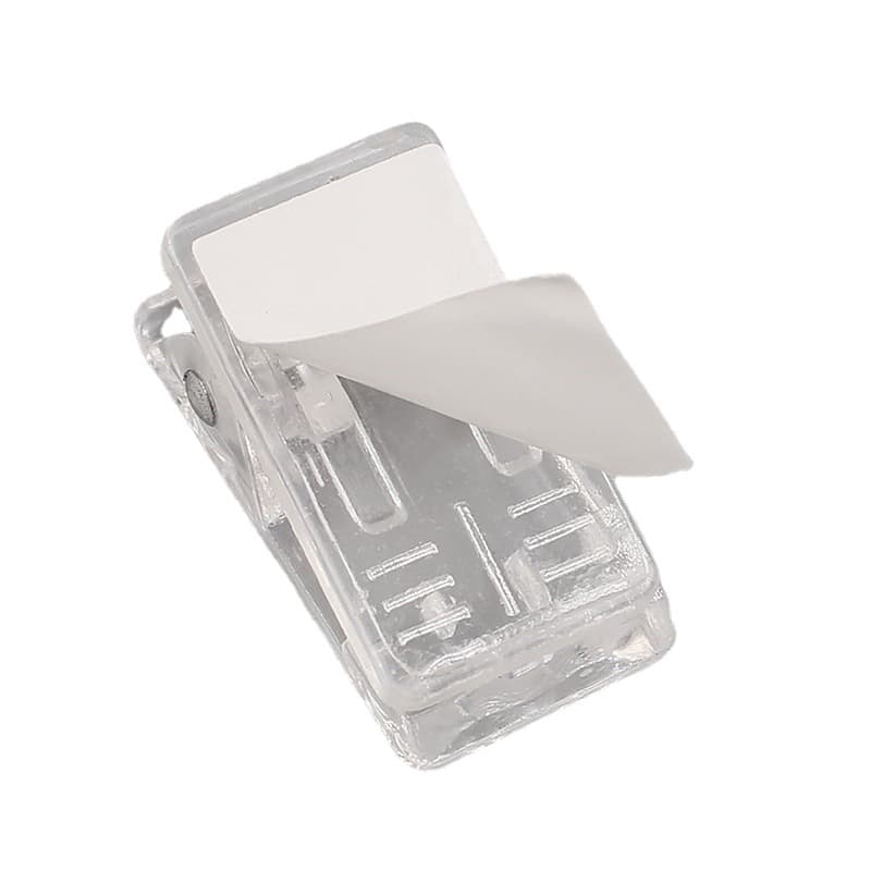 Acrylic Self Adhesive Clips