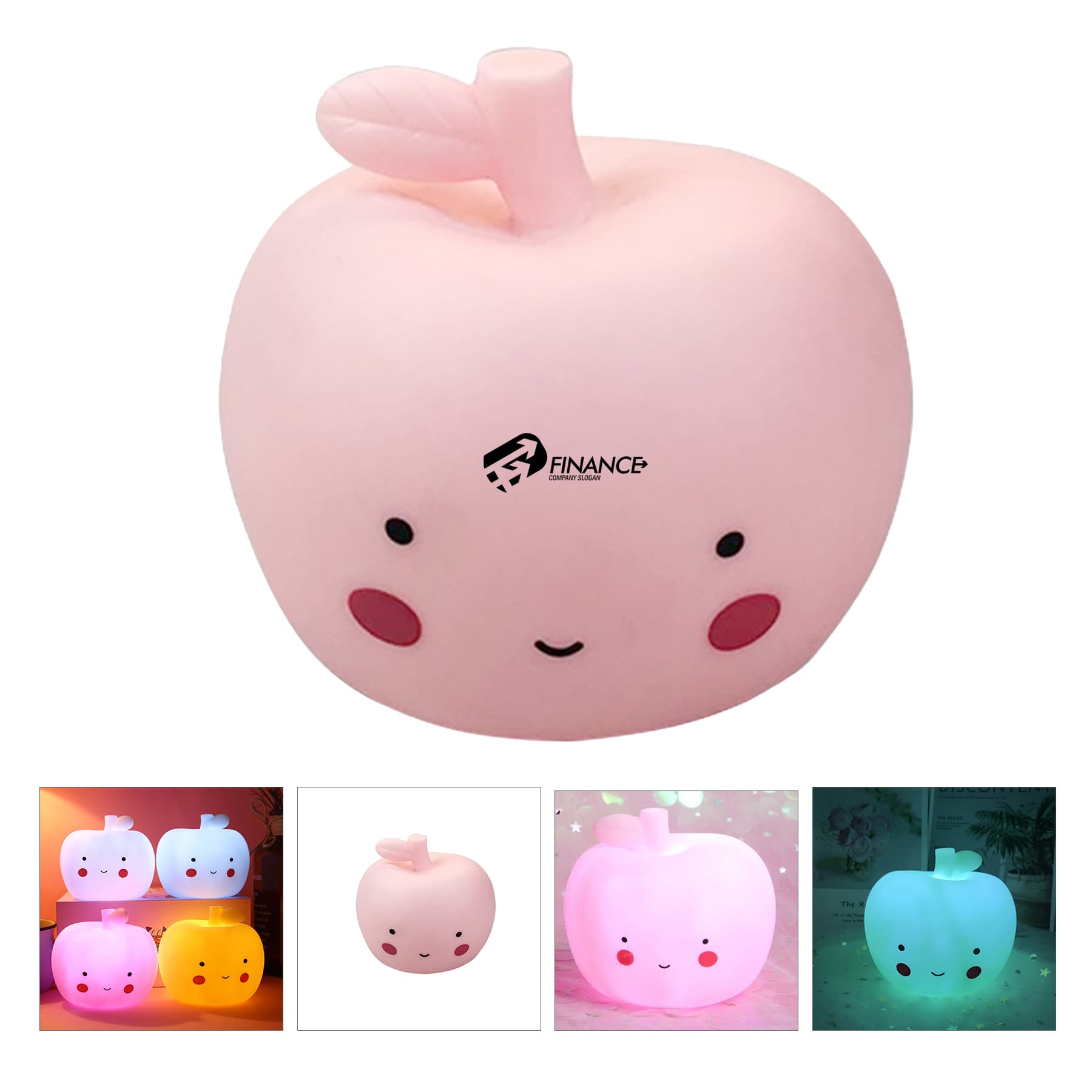 LED Lamp Battery Cartoon Night Light