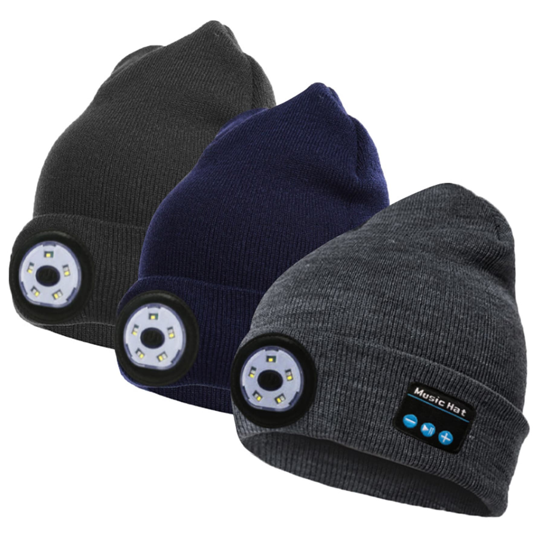 Bluetooth Knitted Beanie Hat