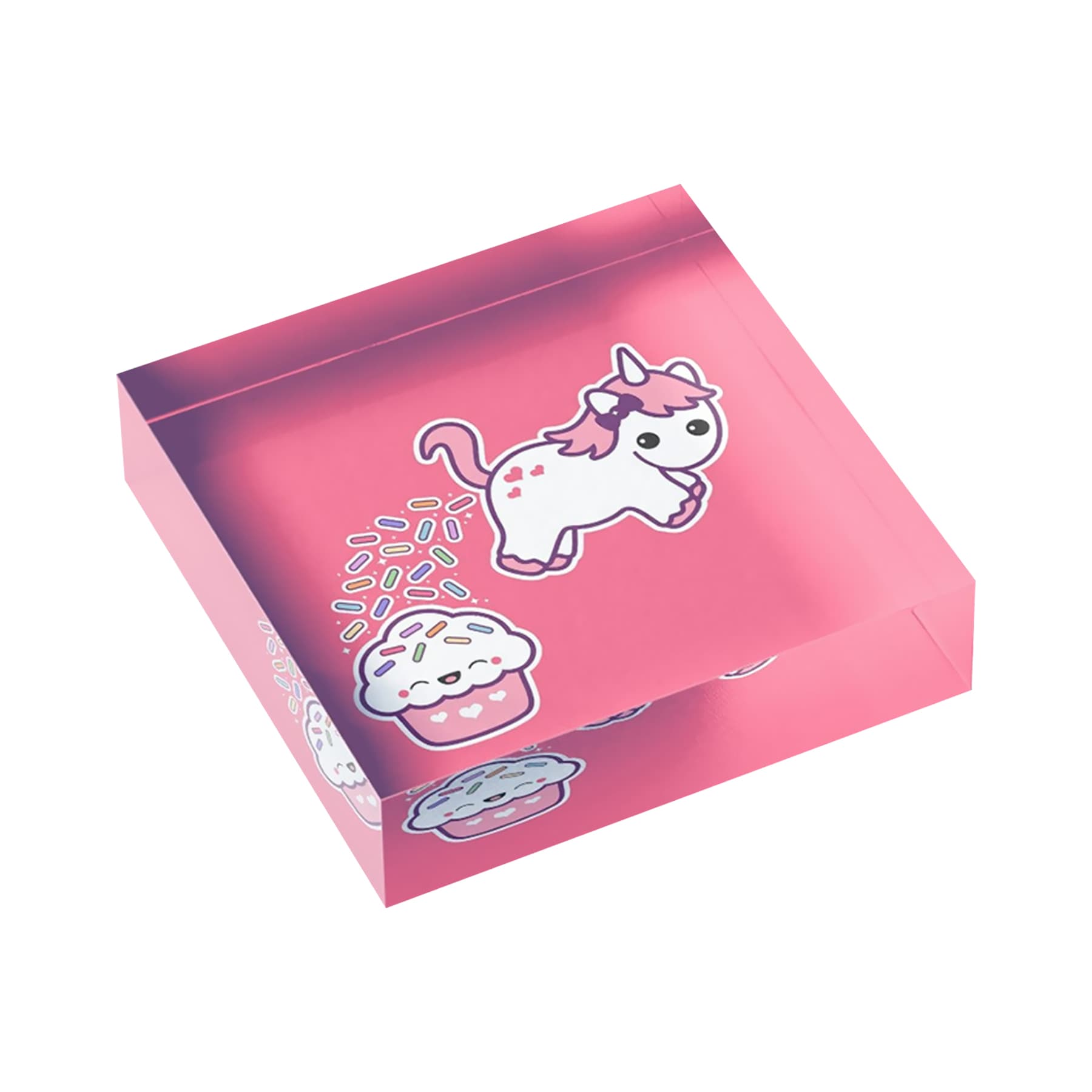 Customized Acrylic Award Block Photo Frame Gift