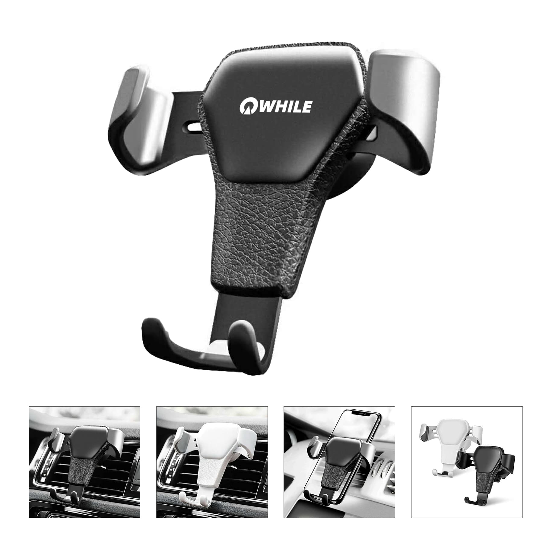 ABS Gravity Car Air Vent Cell Phone Mount Accept Custom Logo