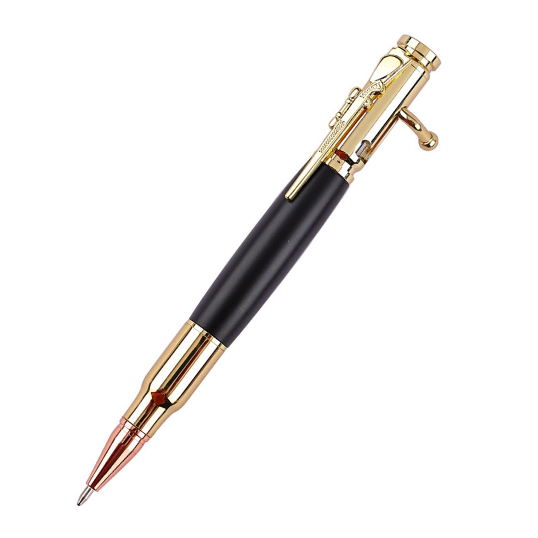 Metal Click Action Gun Shaped Ballpoint Pen