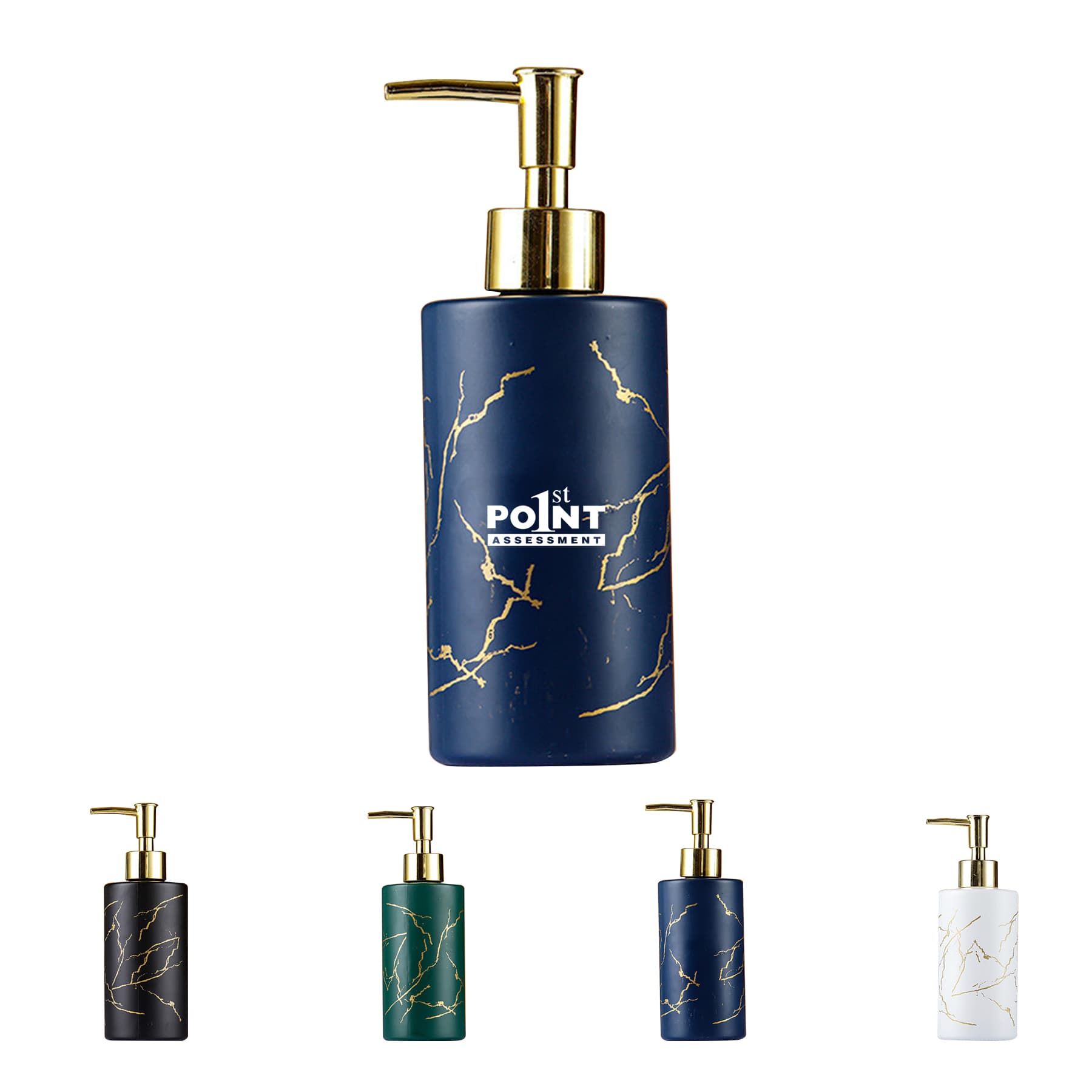12oz Elegant Glass Dispenser Bottles