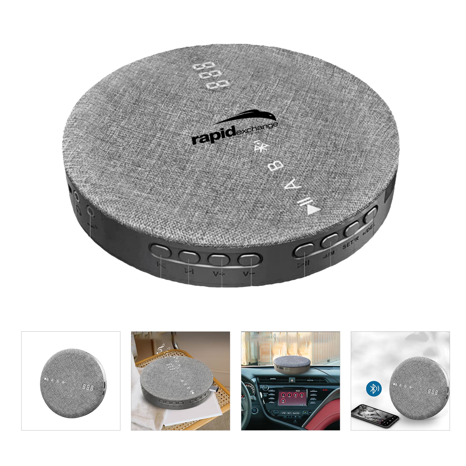 Rechargeable Portable Bluetooth Cd Player