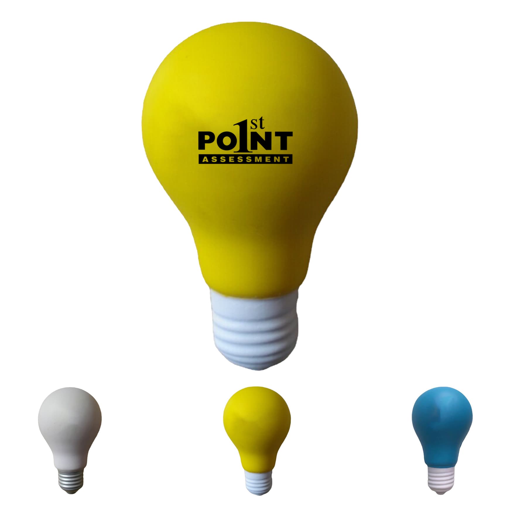 Lightbulb Shaped Stress Reliever