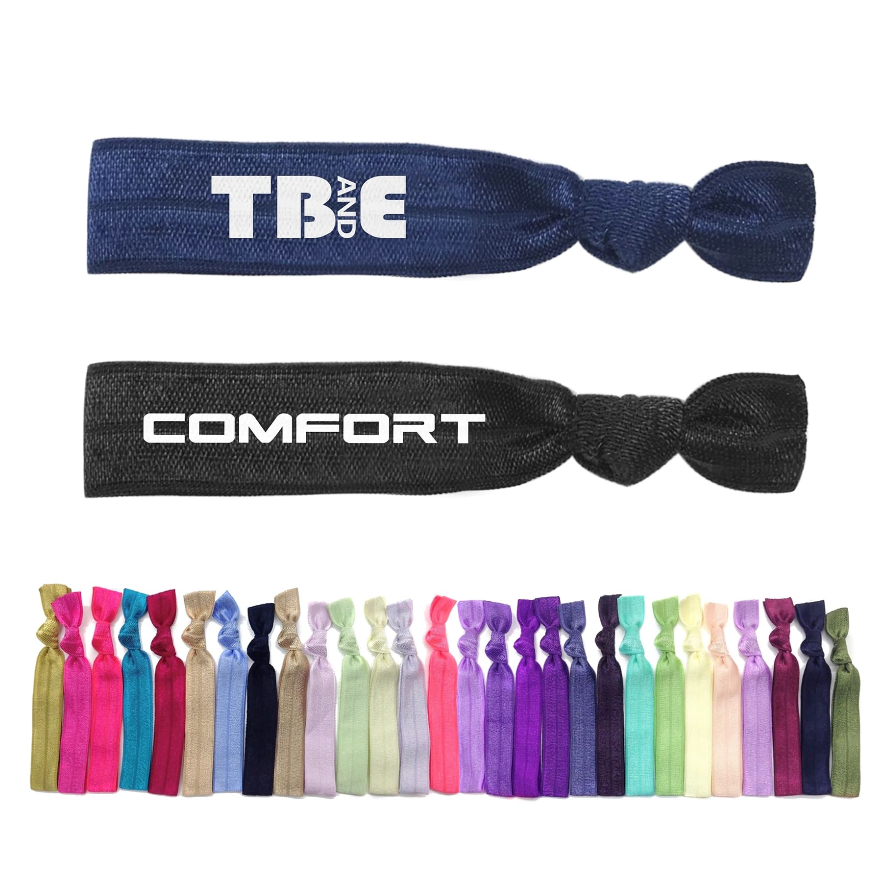 Knotted Hair Ties Elastic Ribbon