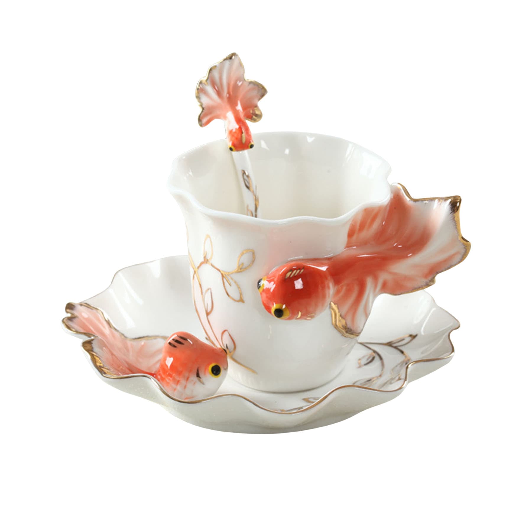 Ceramic china fish mug