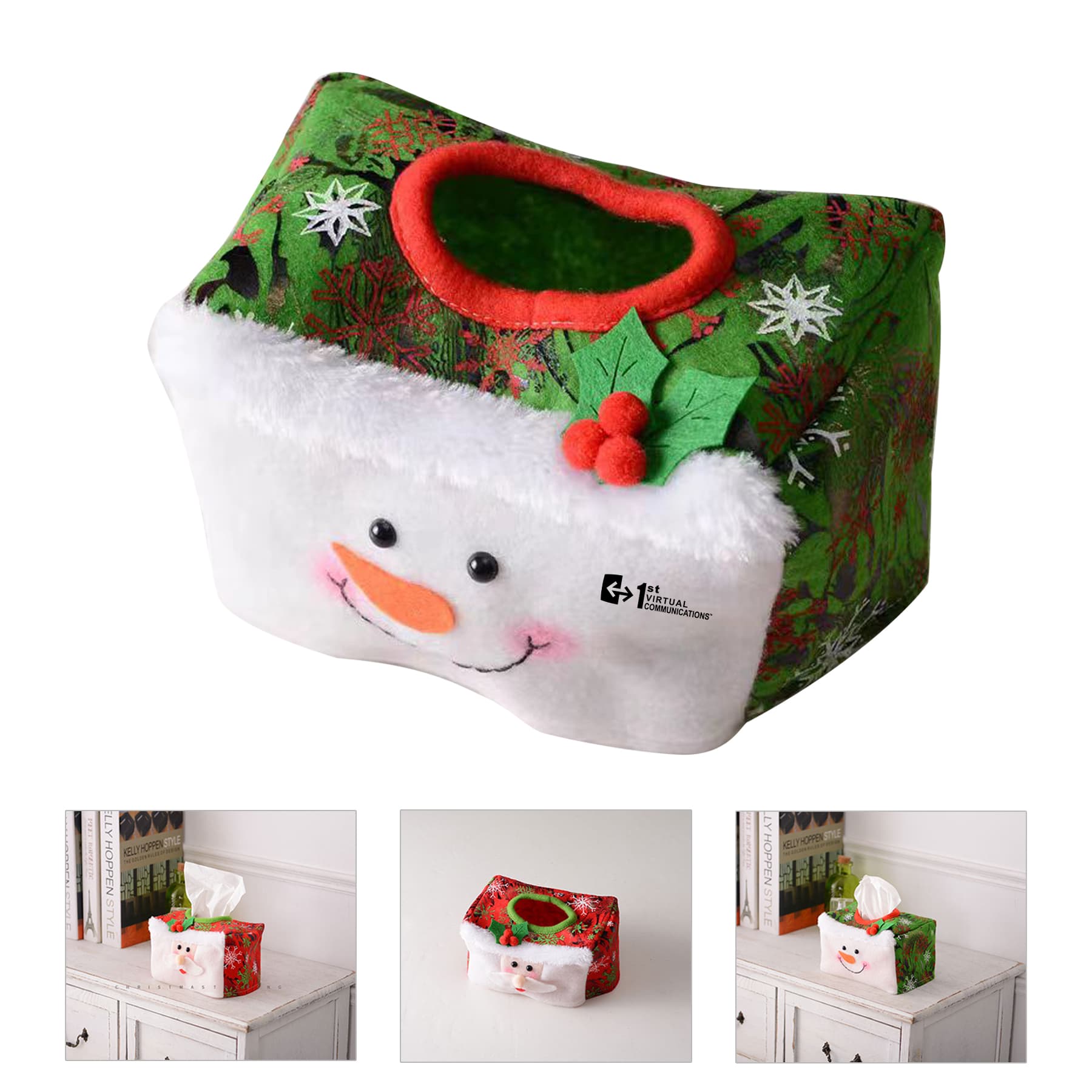 Christmas Tissue Box Cover