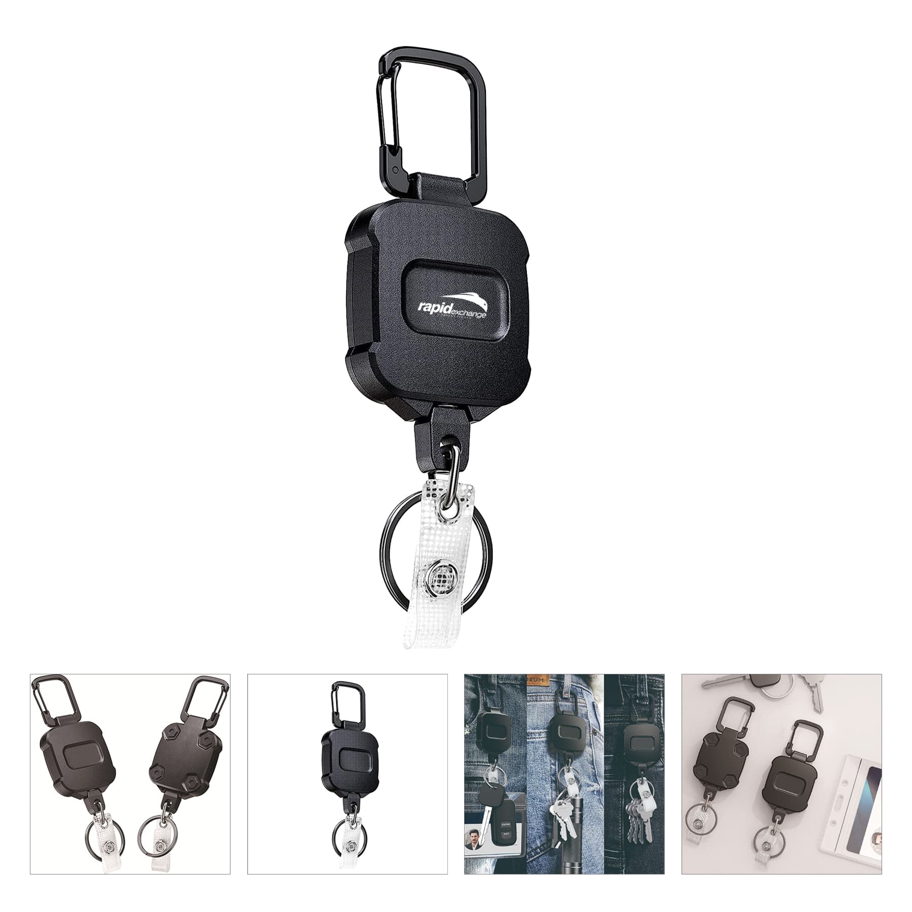 Self Retractable Id Badge Holder