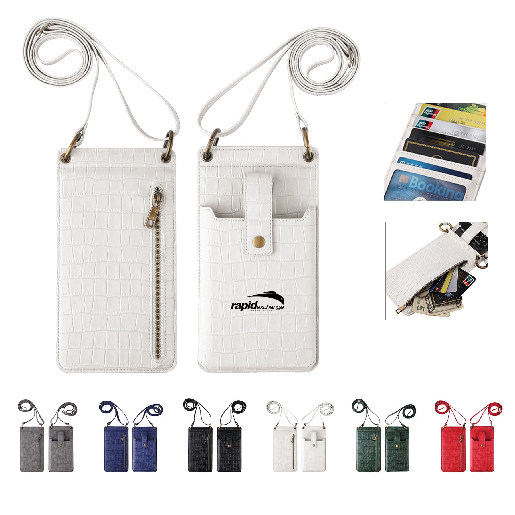 Lightweight Mini Shoulder Bag Purse with Credit Card Slots