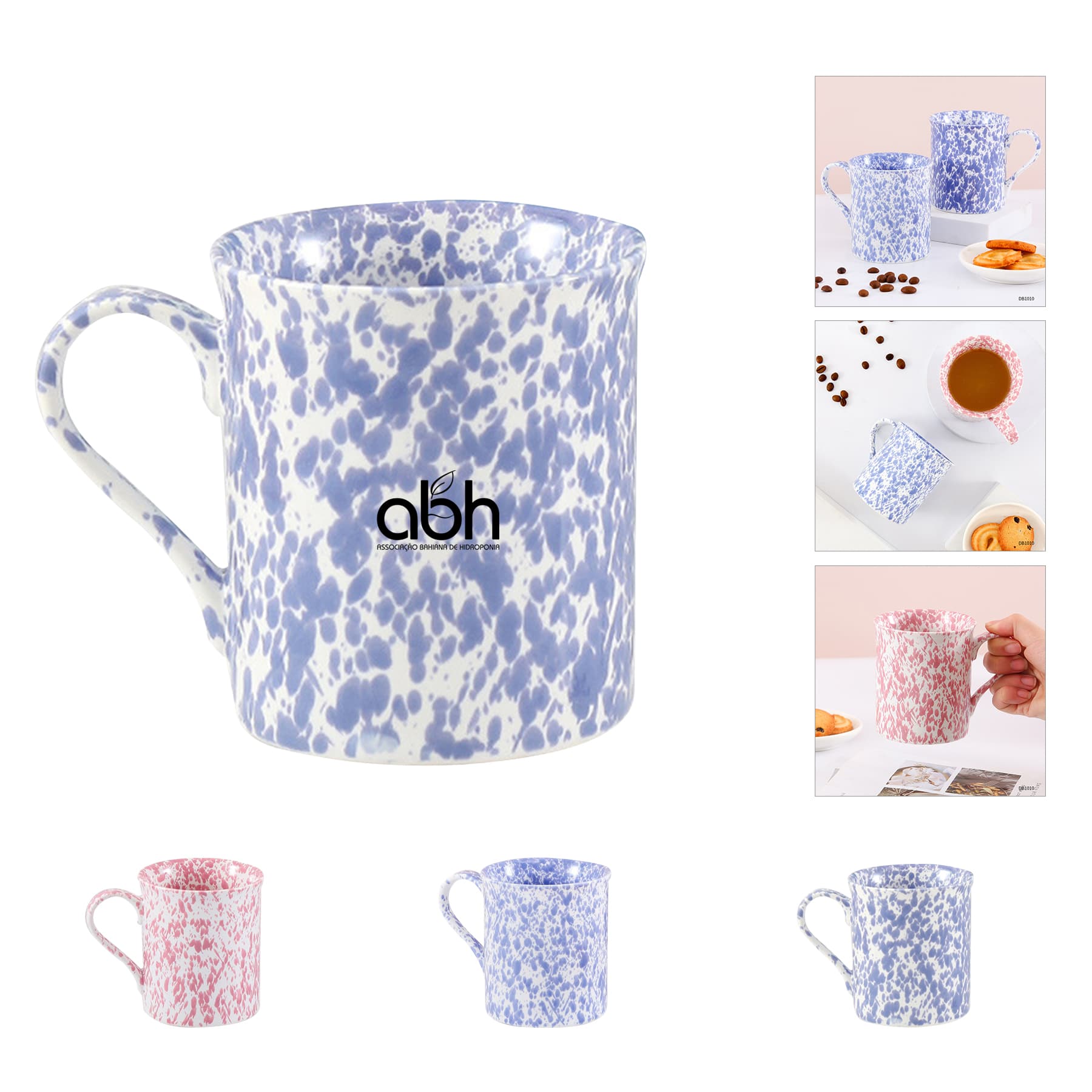 Custom 9 OZ. Ceramic Tea Coffee Mug & Office Drink Gift Cup