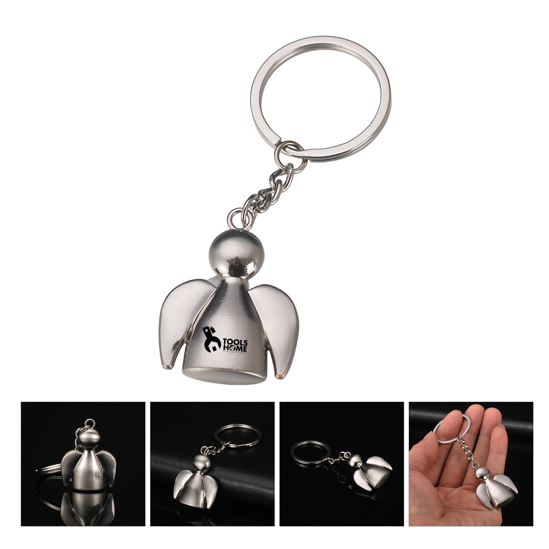 angle keychain