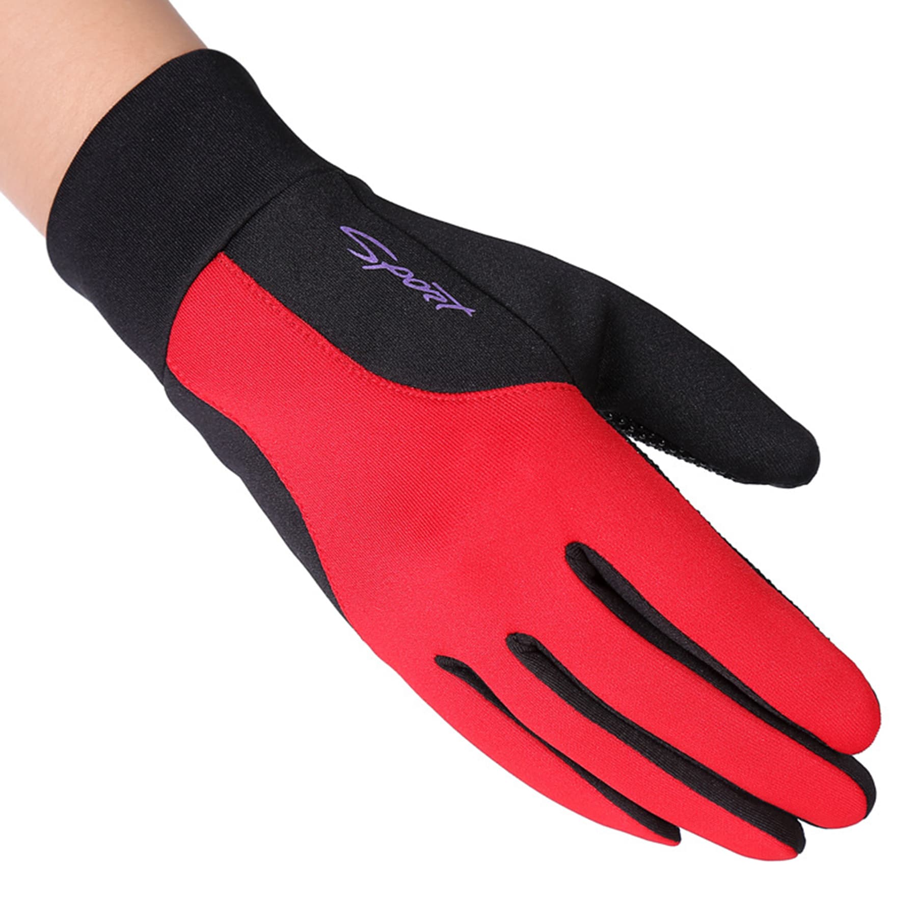 Runners Text Gloves