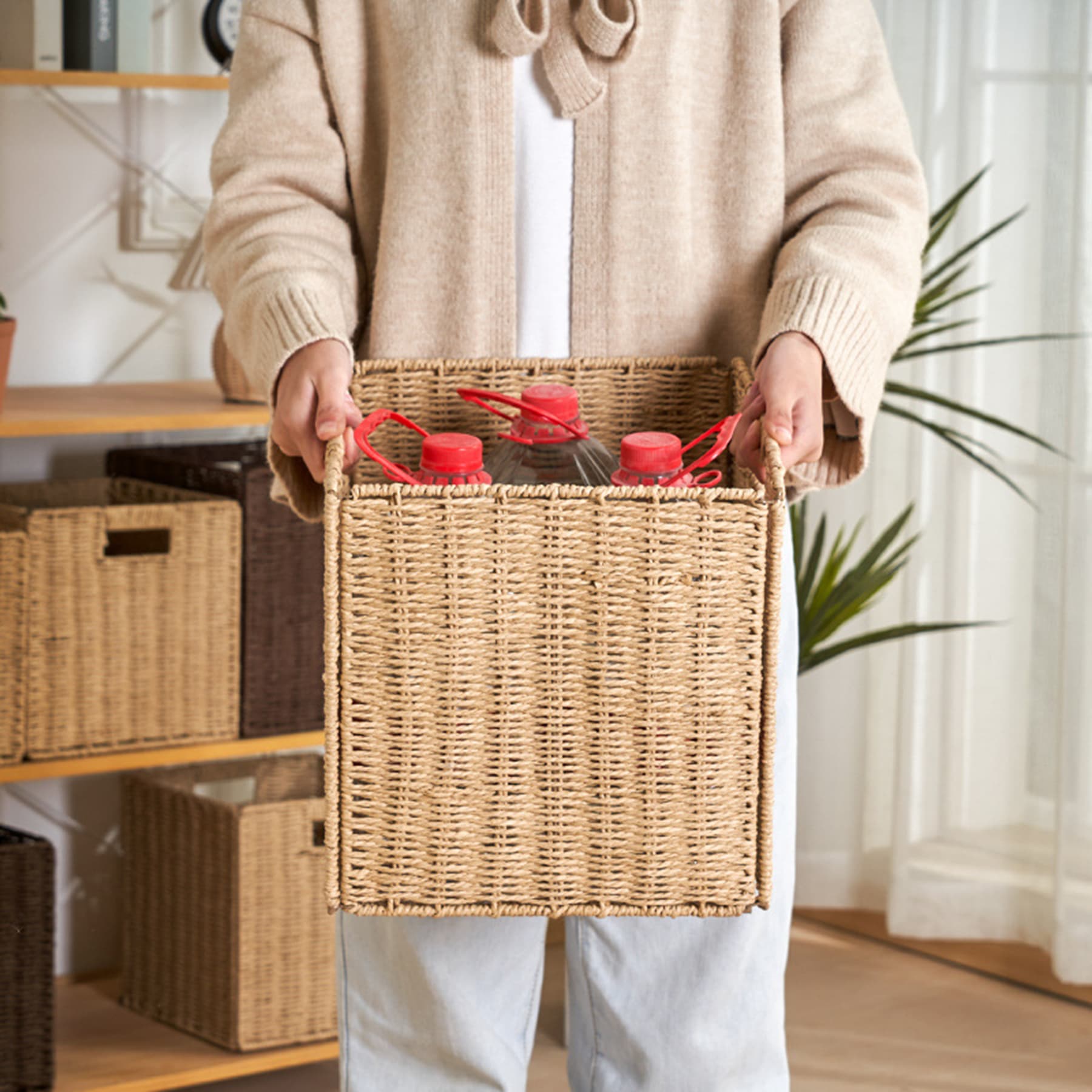 Foldable Cubby Storage Bins
