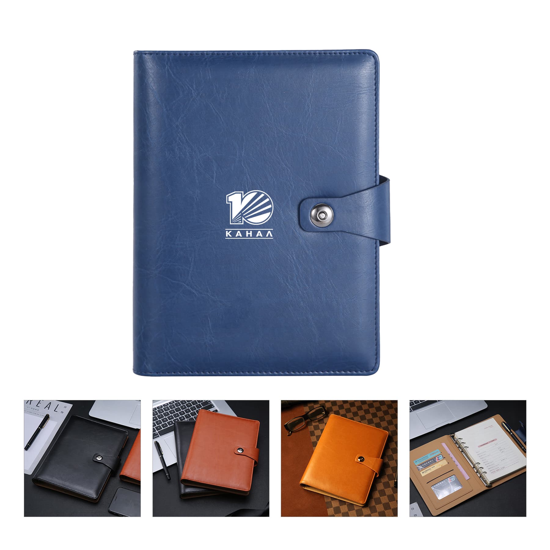 5.9 x 8.6 Inch jotter A5 business fuax leather notebook