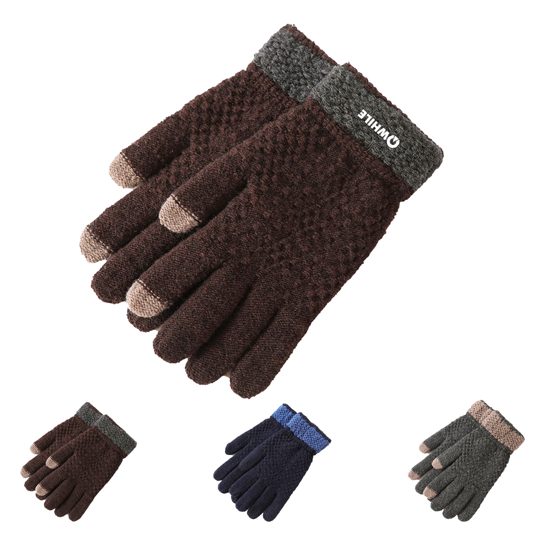 Mens Winter Thick Gloves