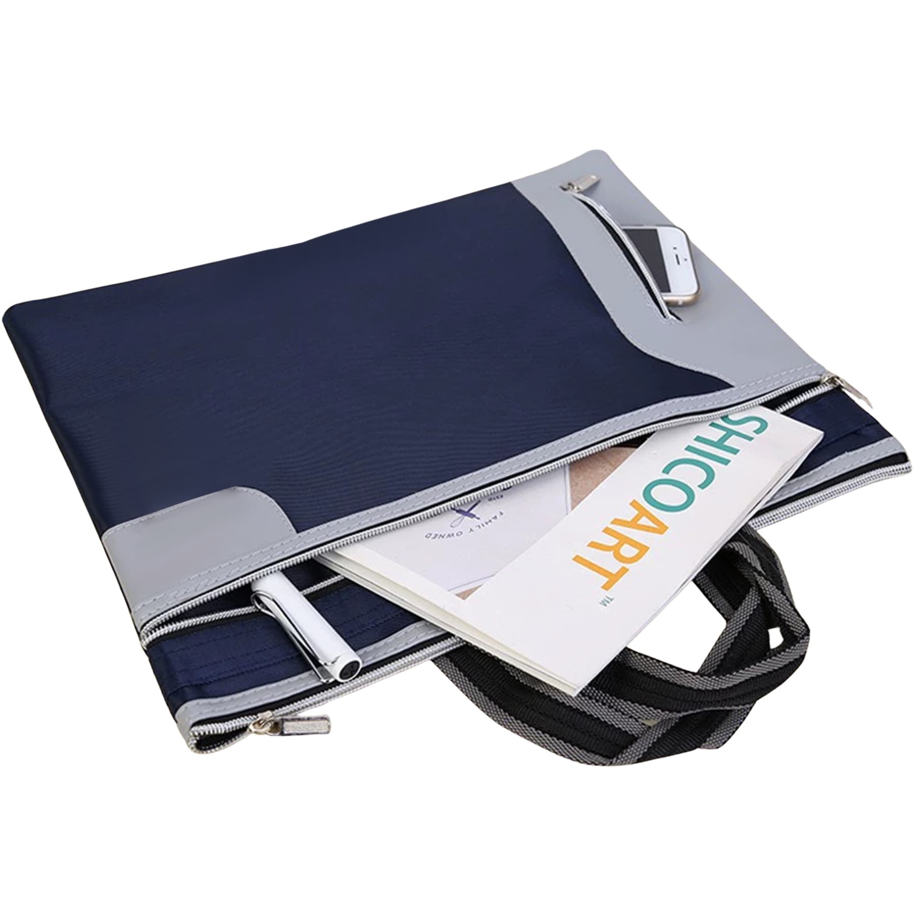 File Tote Handbag
