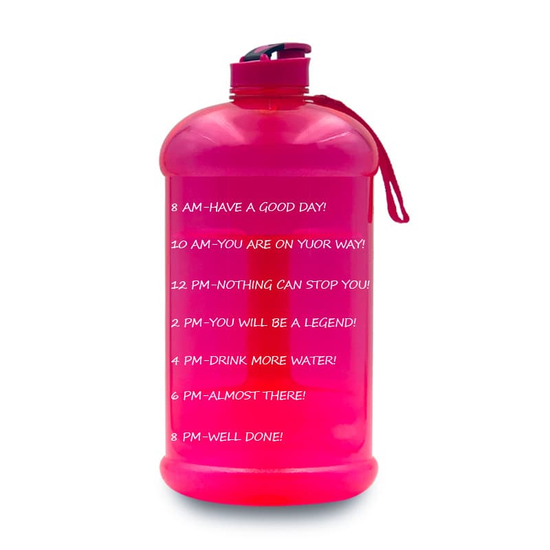 64oz Water Bottle with Time Marker