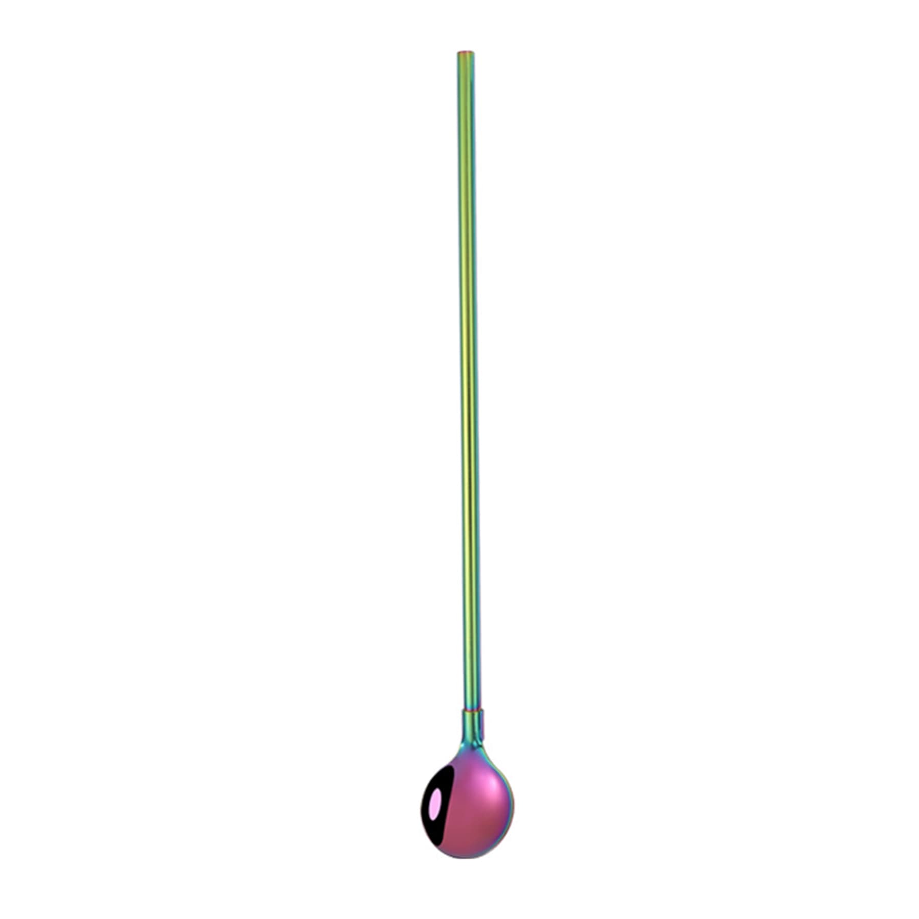 Reusable Stainless Steel Drinking Spoon Straws