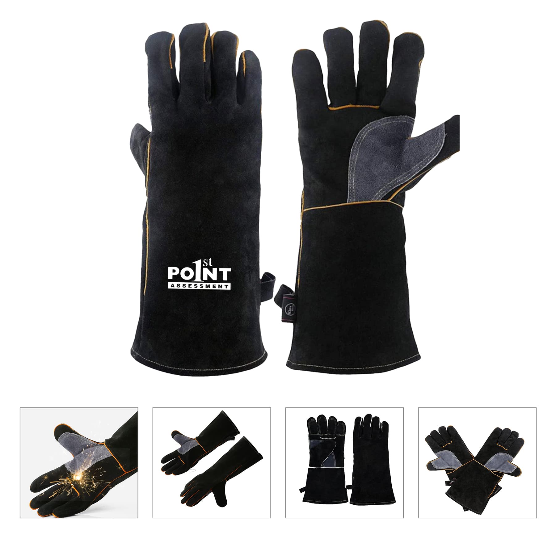 Leather Forge Welding Gloves