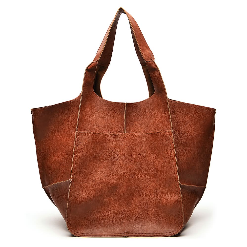 Large PU Leather Satchel Tote Shoulder Bags