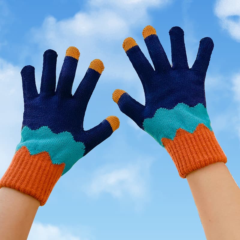 Winter Warm Knitted Touchscreen Gloves