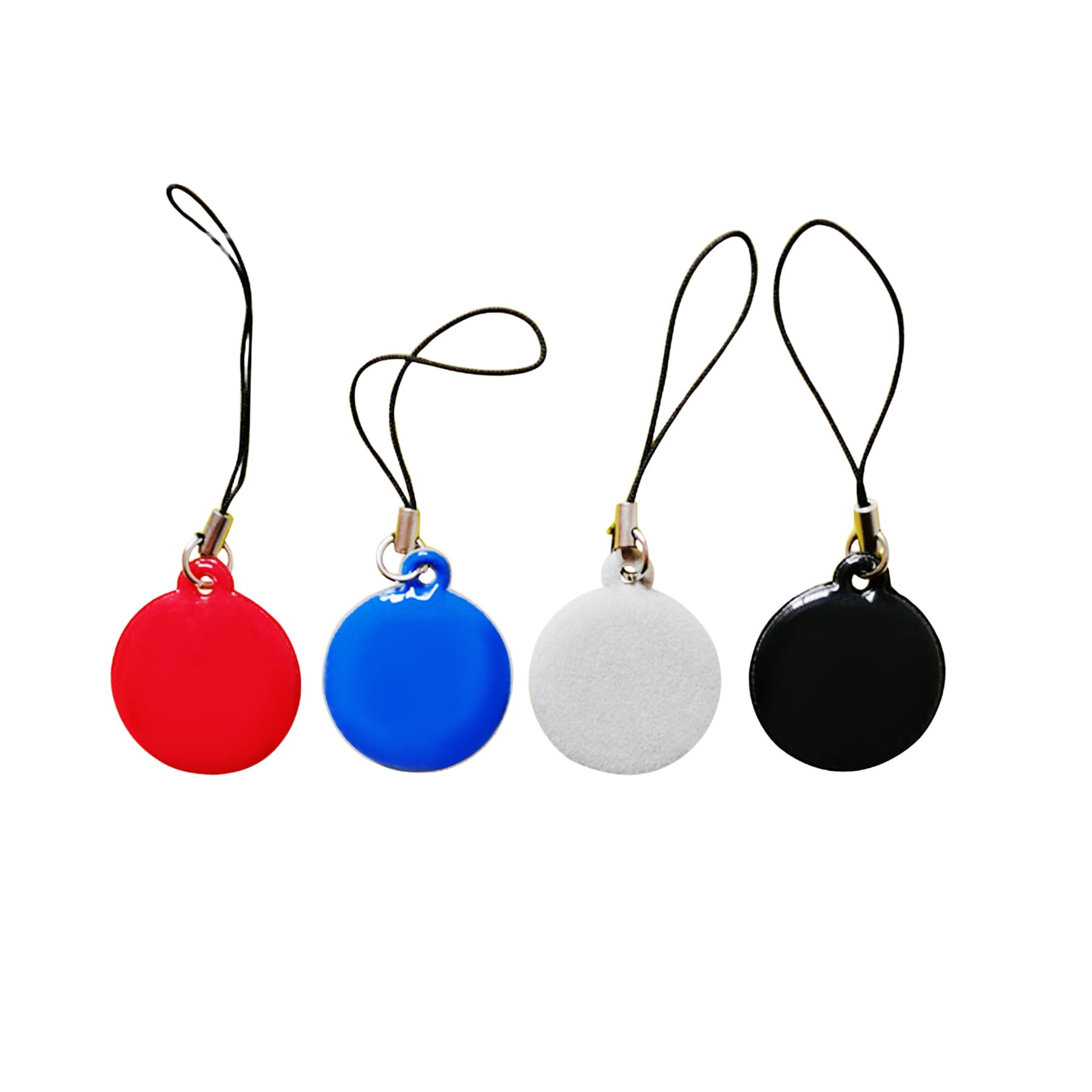 Round Mobile Phone Screen Cleaner Keychain
