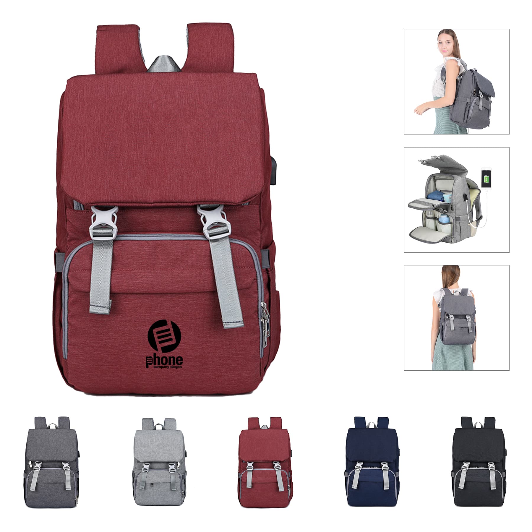 Baby Diaper Backpack
