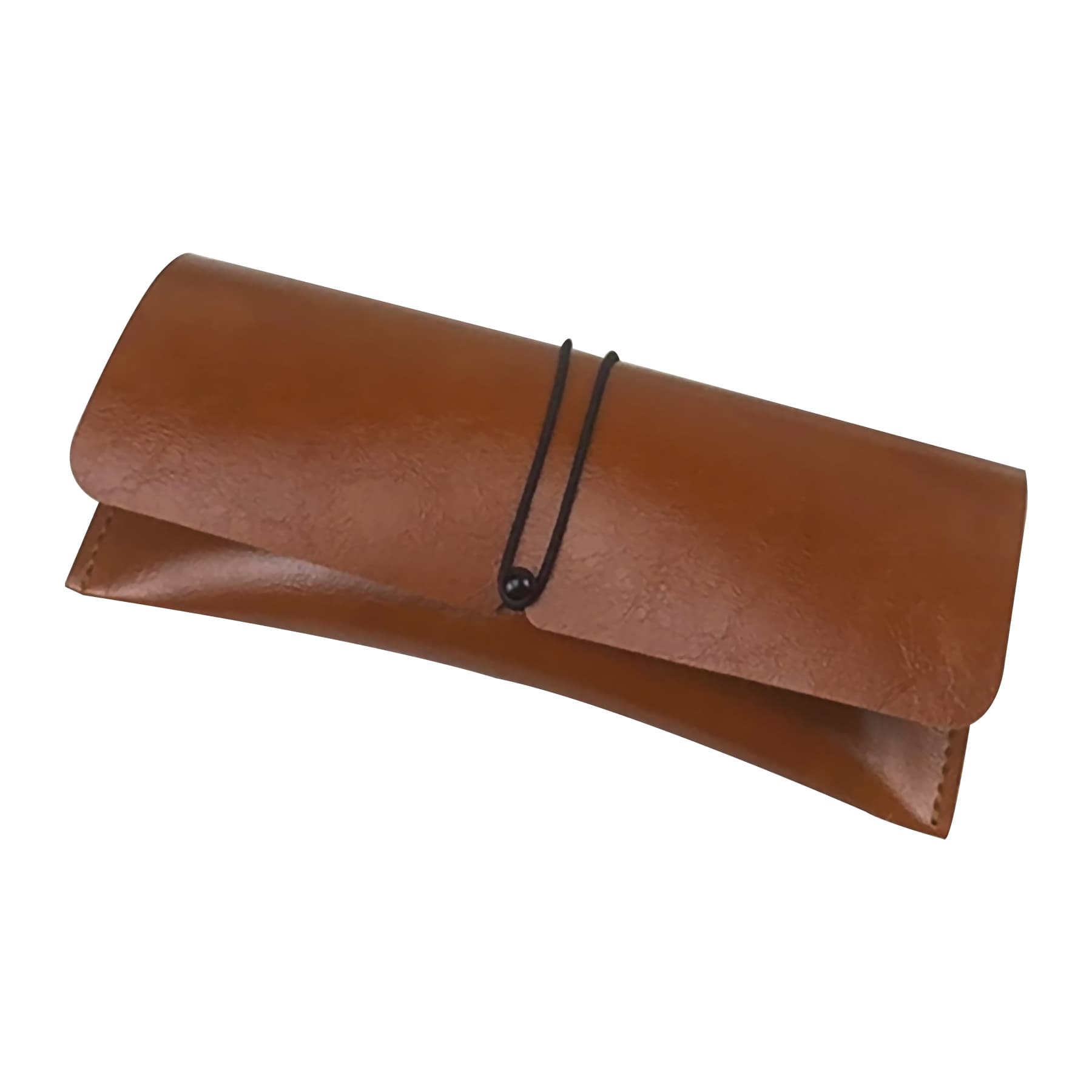 Leather Folding Glasses Sunglasses Case
