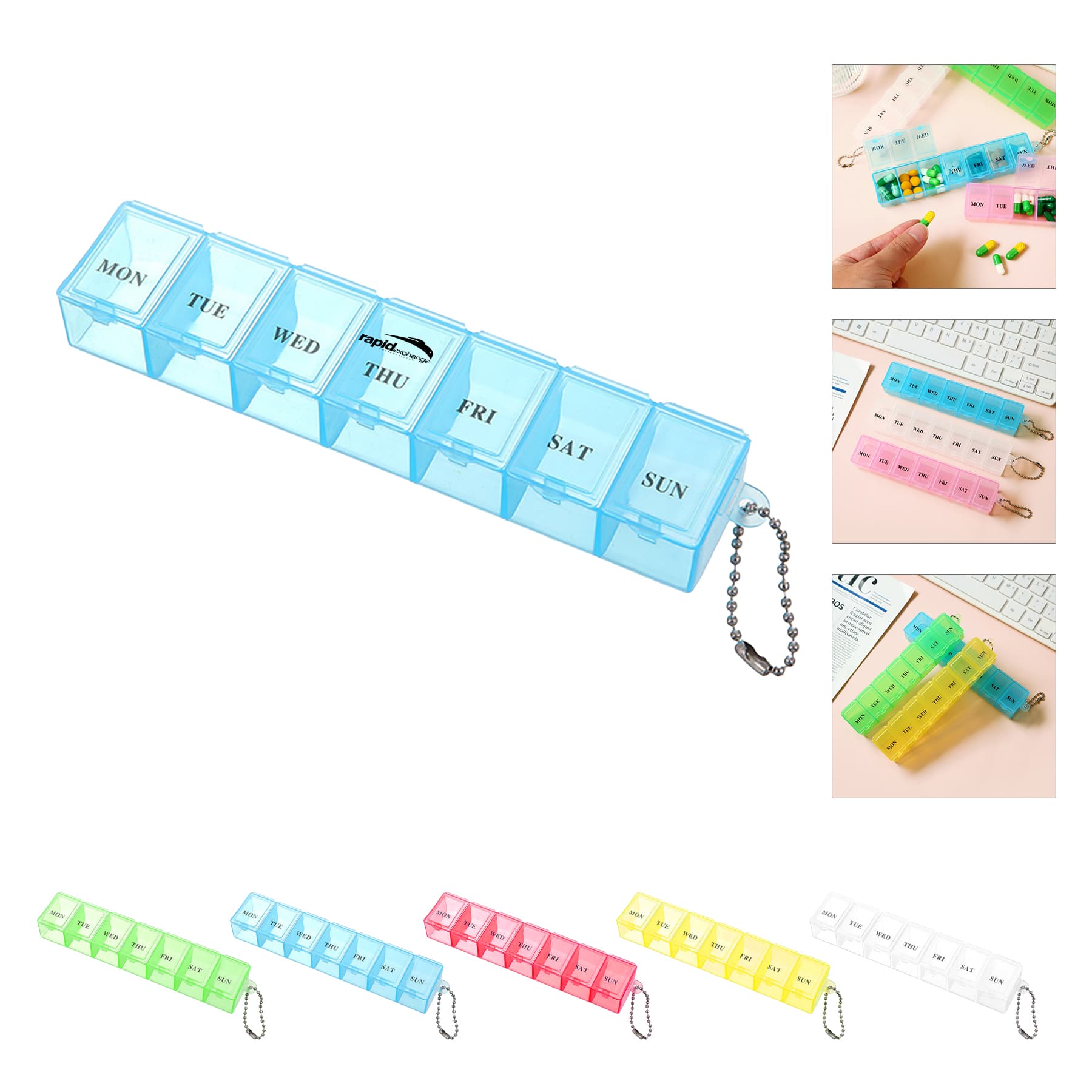 Seven-Day Pill Box