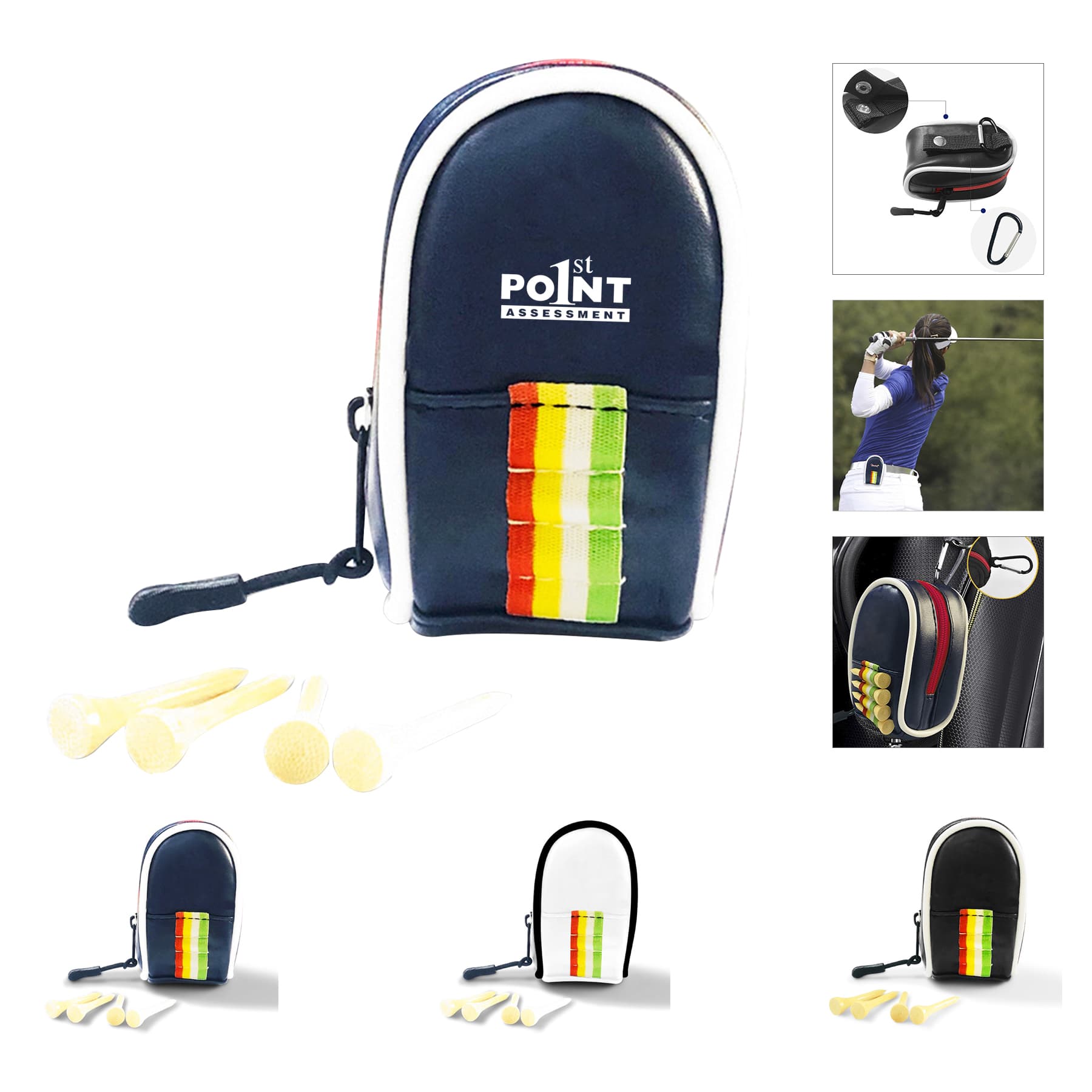 Golf Mini Pouch Bag