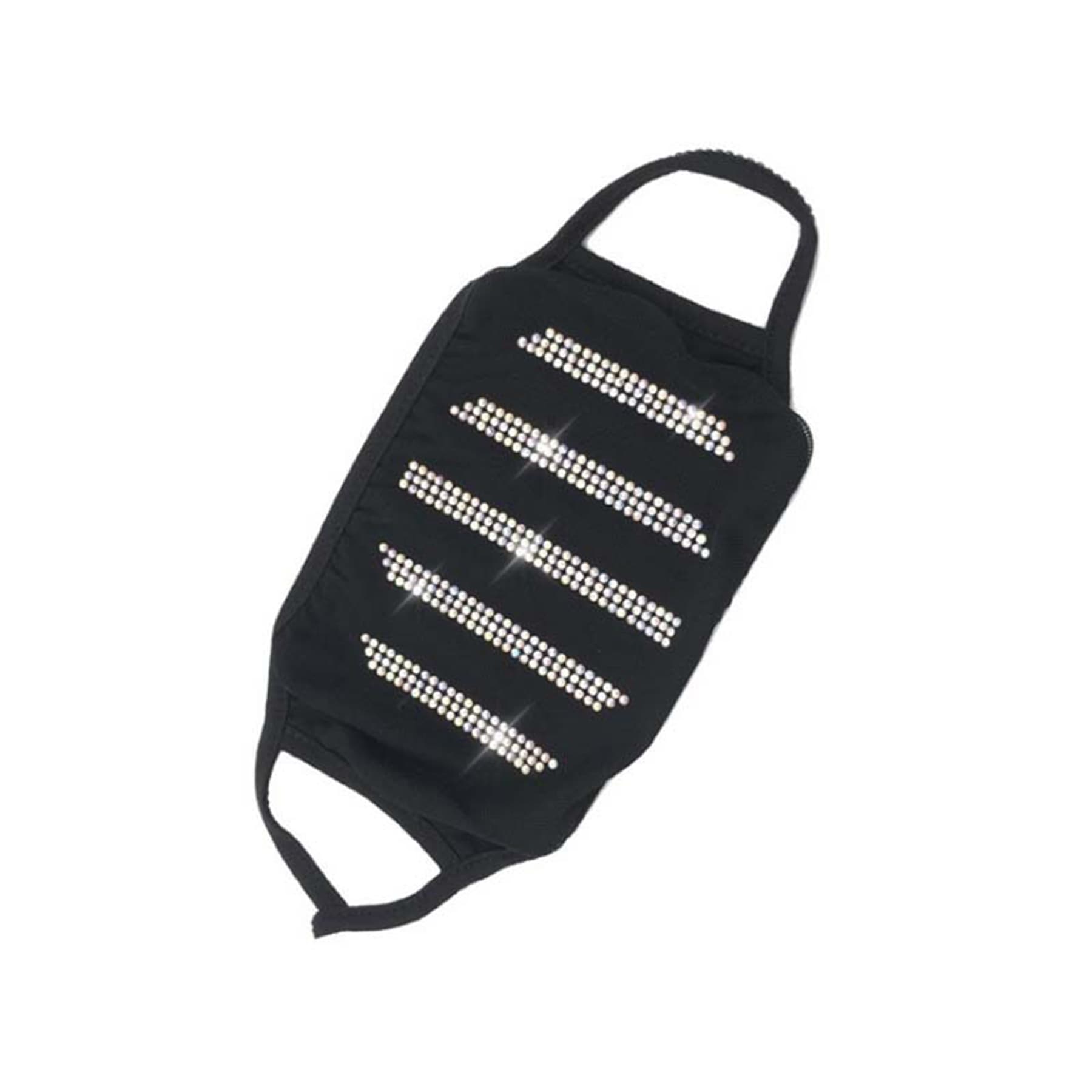Sparkly Rhinestones Mask Crystal Face Cover