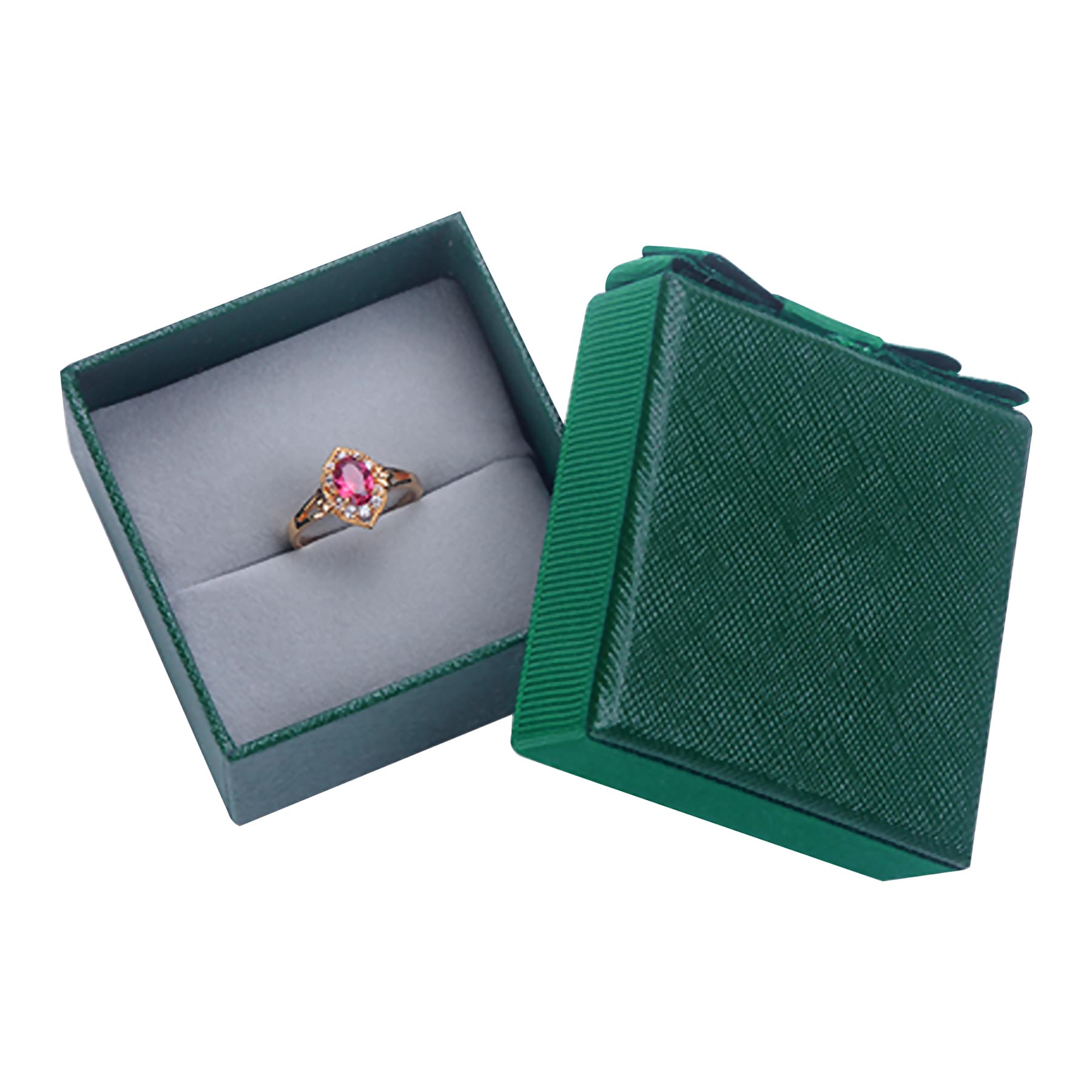 Finger Rings Box Gift Jewelry Case