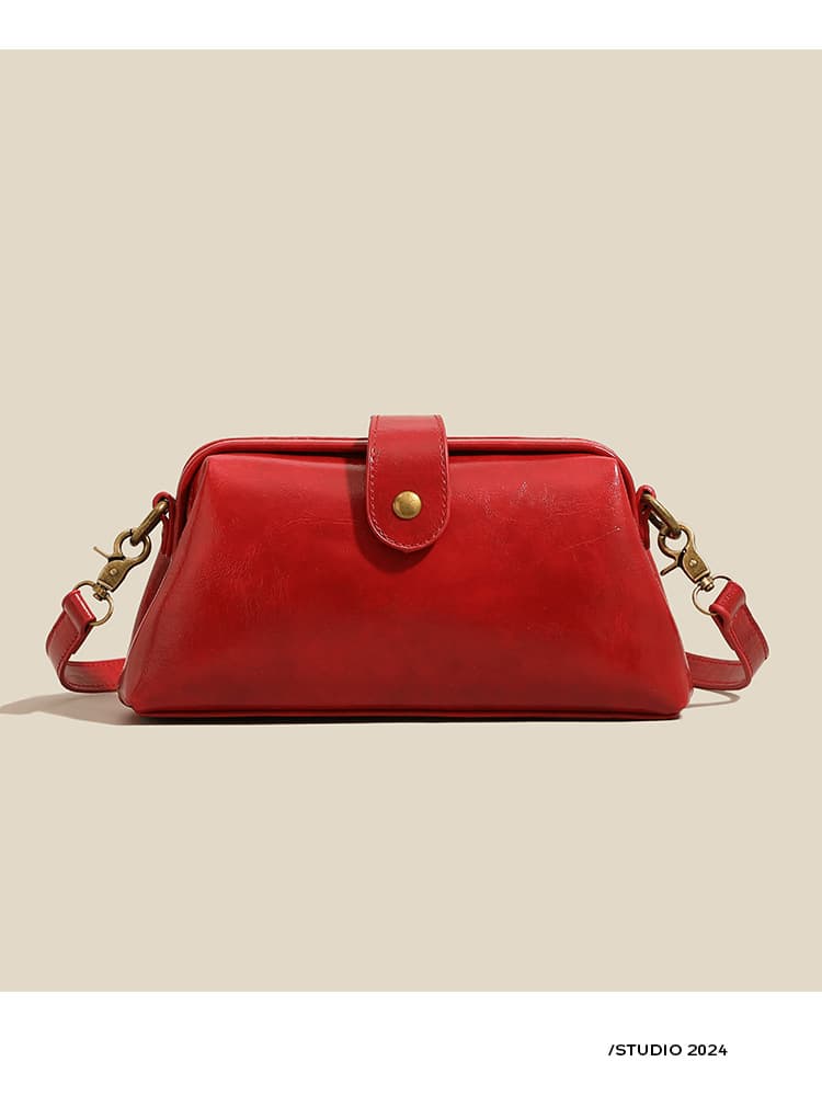 Female Leather Crossbody Bag