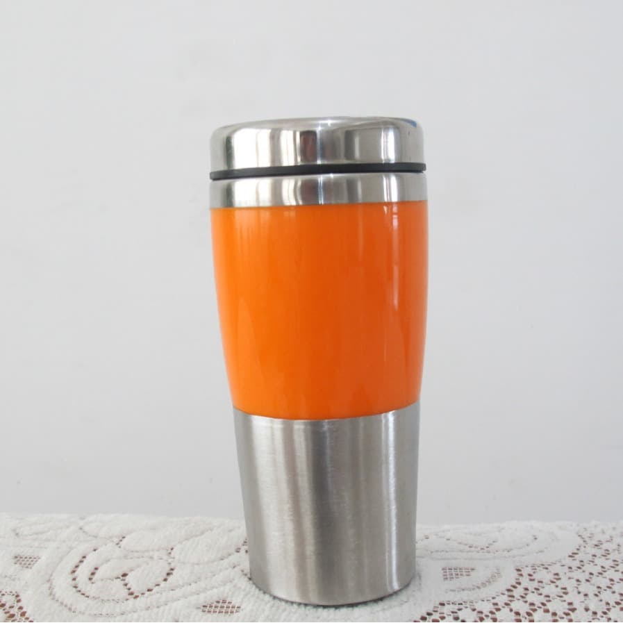 Stainless steel double beer mug