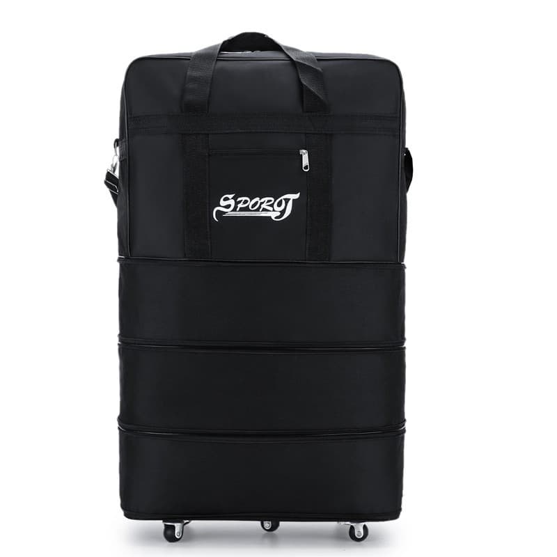 Adjustable Capacity Rolling Duffel Bag