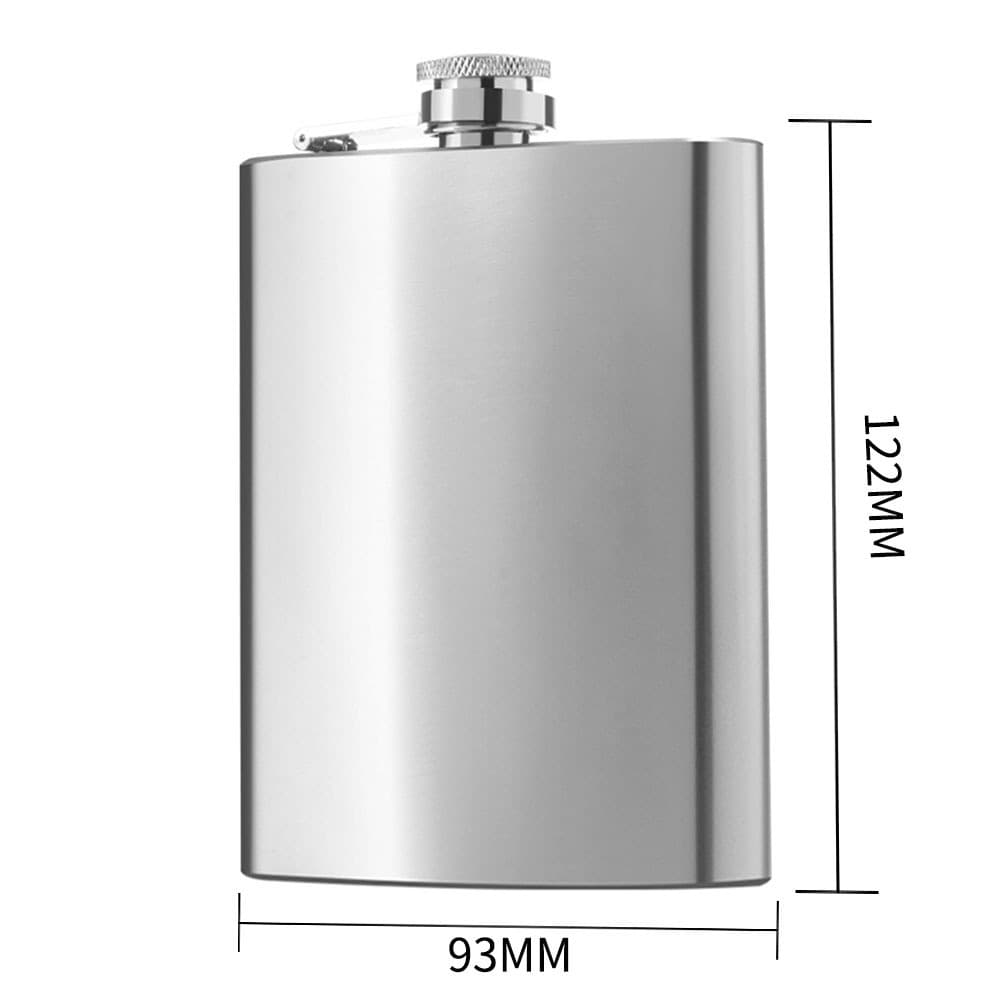 8 OZ. Stainless Steel Flask