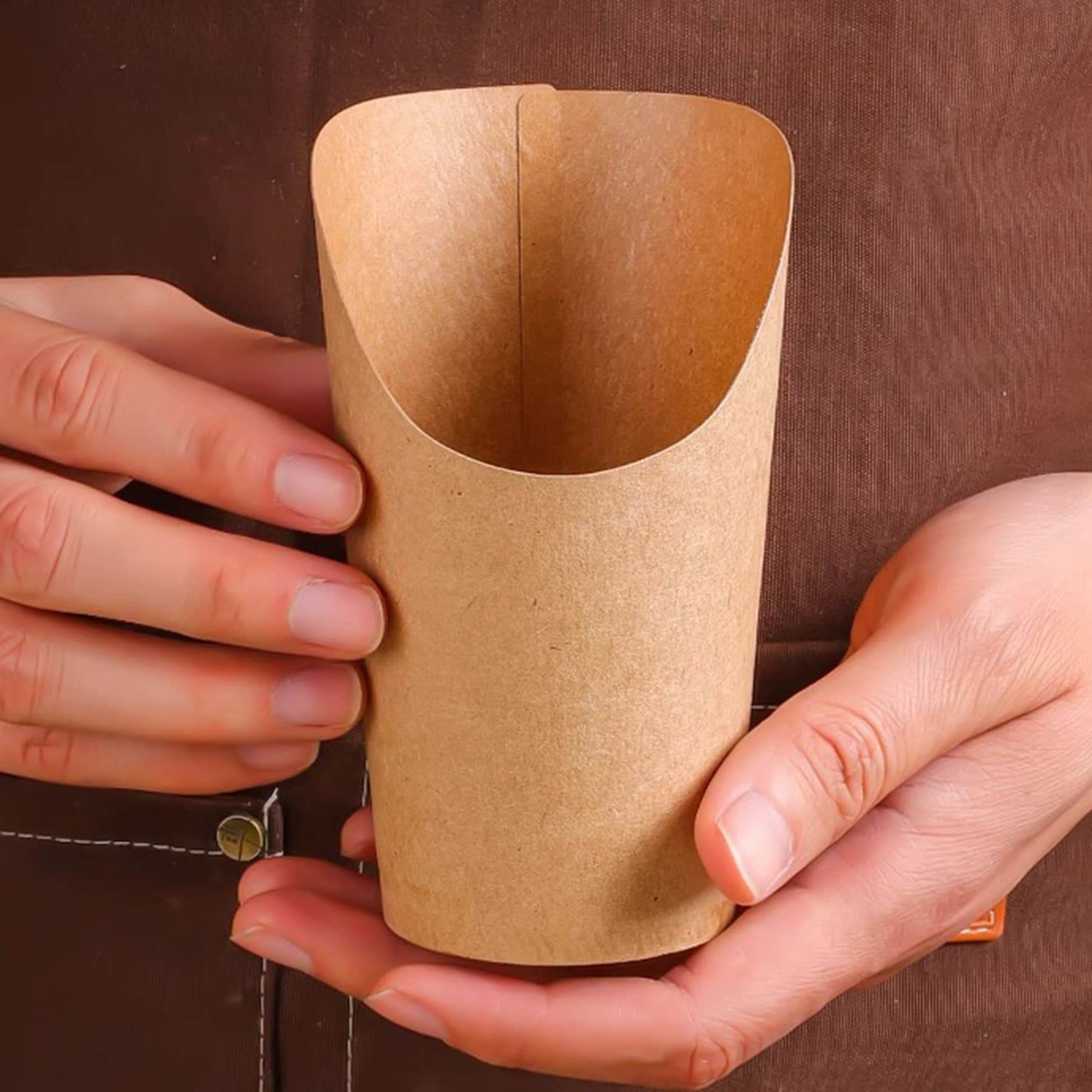 12oz Disposable French Fry Cup Custom