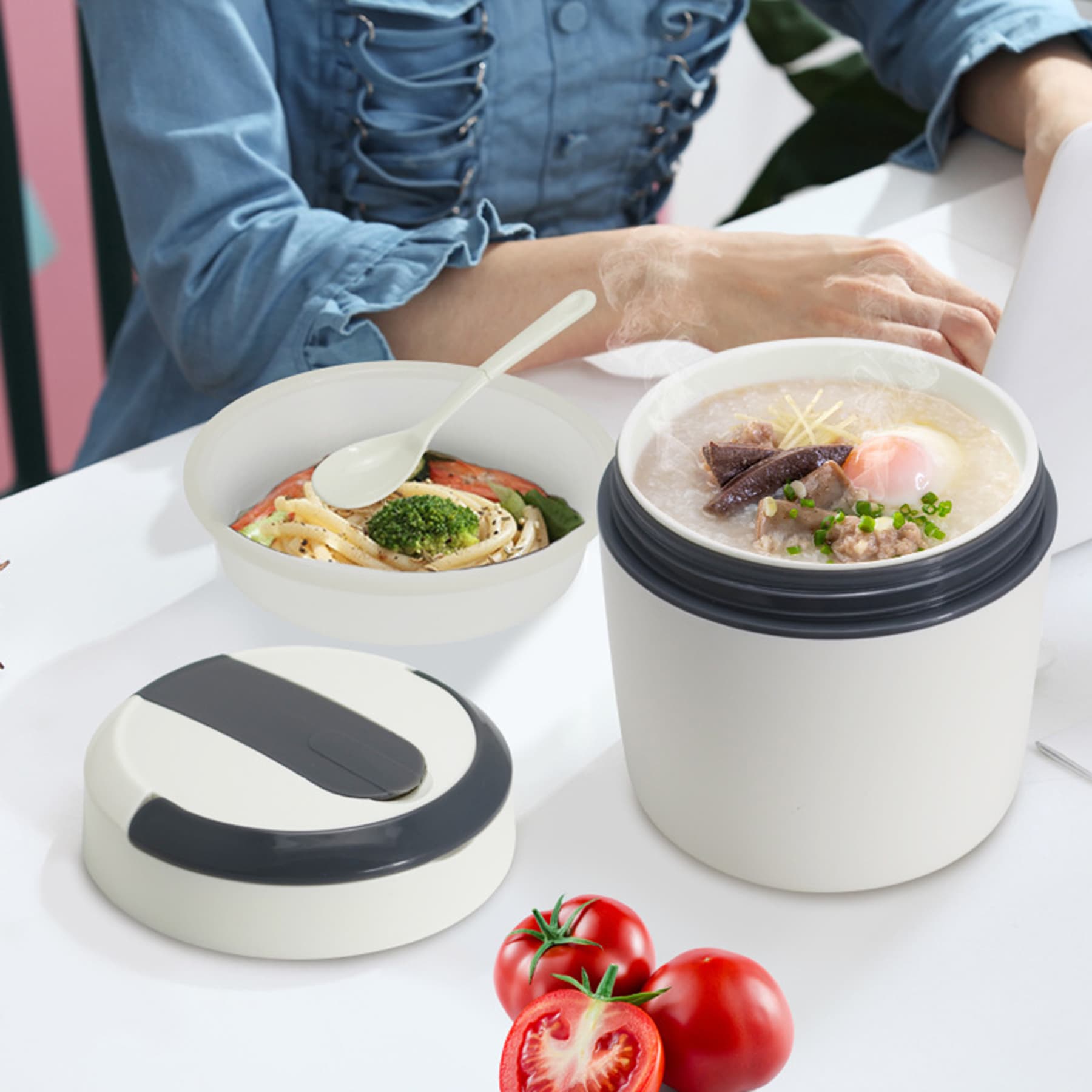1000ml Double Insulated Lunch Box