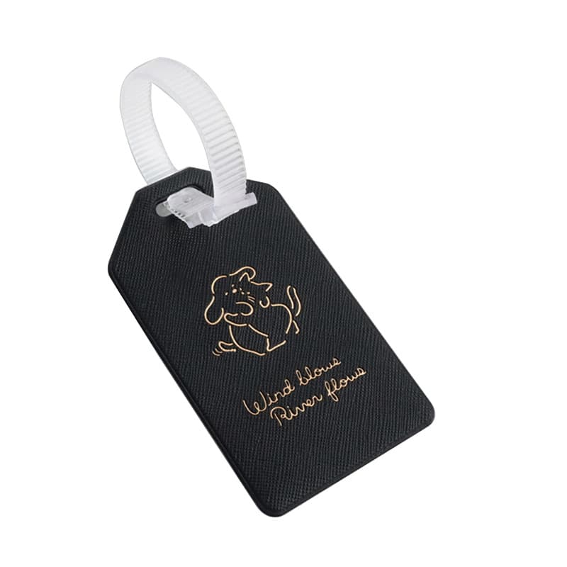PVC Leather Luggage Tags