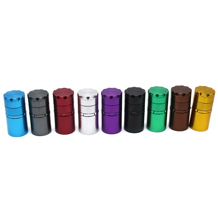 Aluminium Herb Grinder With Large Capacity Storage Container