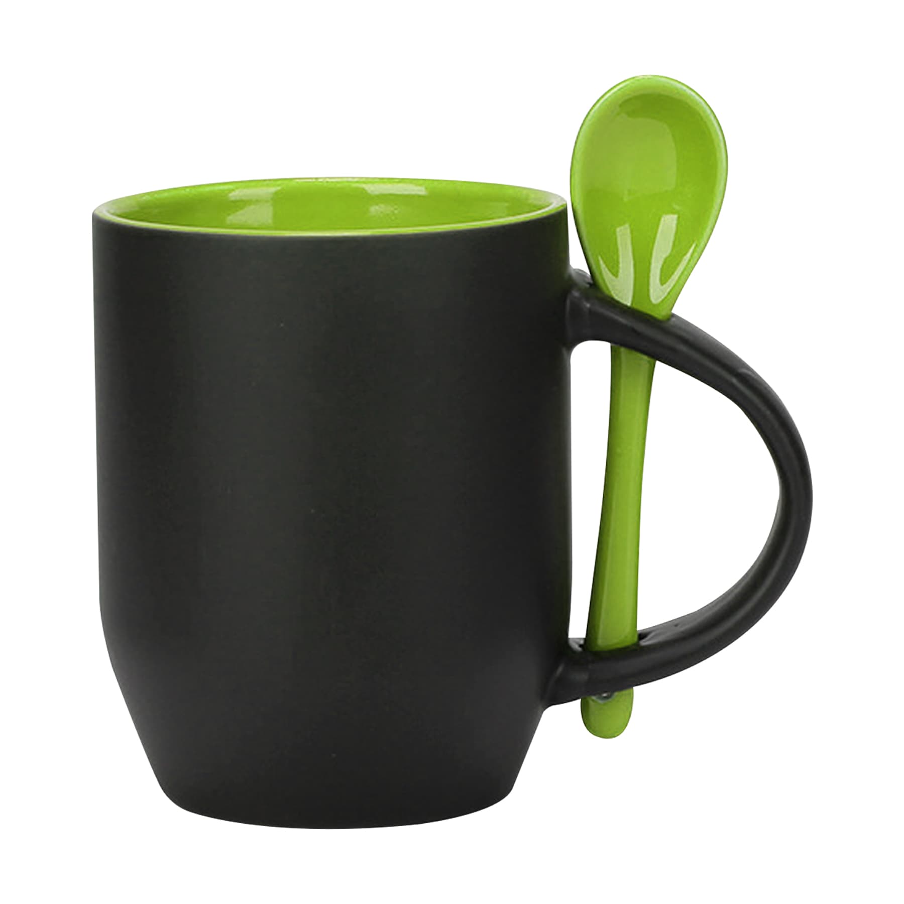 Color Changing Sublimation Ceramic Mug with Spoon